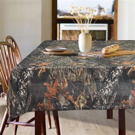 camouflage table cloth